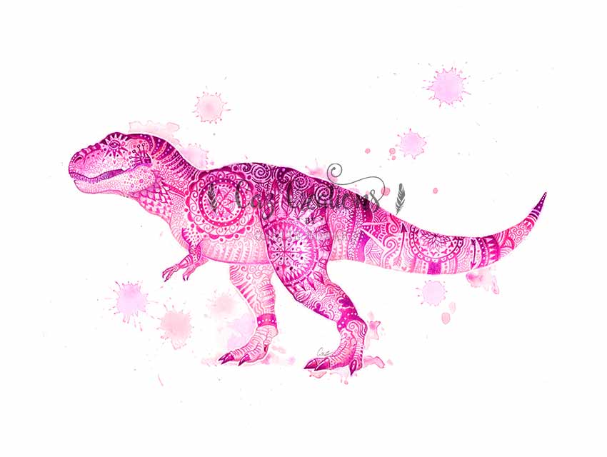 Pink Tyrannosaurus